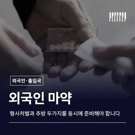 외국인이 마약을 했다면, 형사처벌과 추방 두 가지를 동시에 준비해야 합니다